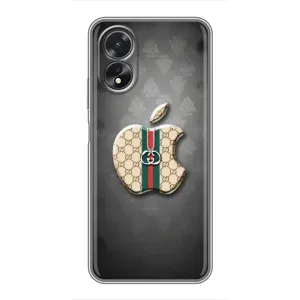 Чехол с принтом «Apple gucci» для OPPO A17