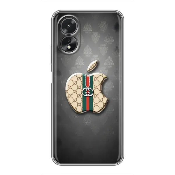 Чехол с принтом «Apple gucci» для OPPO A17 Чехол с принтом «Apple gucci» для OPPO A17