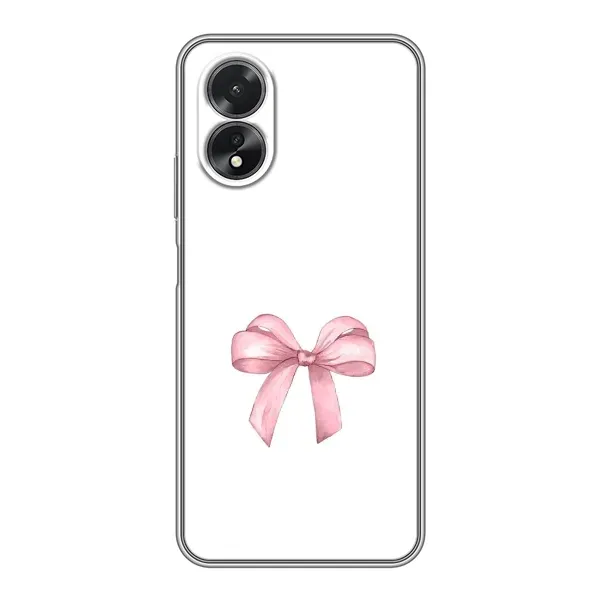 Чохол з принтом «Бант дизайн» для OPPO A17