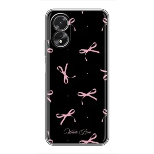Чохол з принтом «Банти на чорному» для OPPO A17