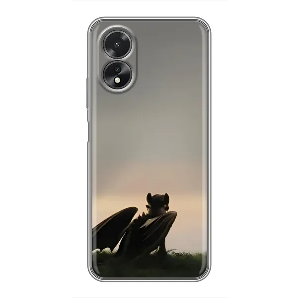 Чехол с принтом «Беззубик» для OPPO A17