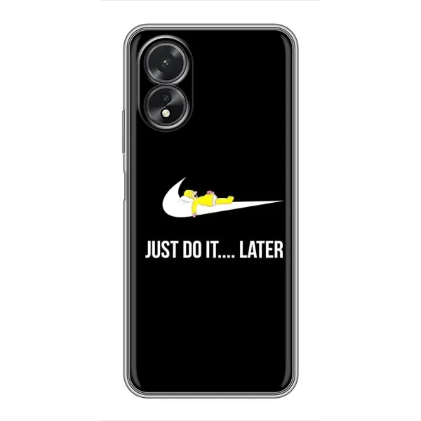 Чохол з принтом «Гомер Later» для OPPO A17