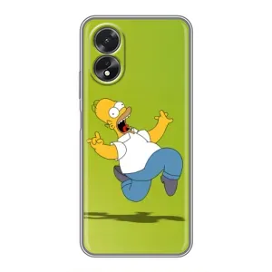 Чjхол з Сімпсонами для Oppo A17 (VPrint) (Гомер Сімпсон)