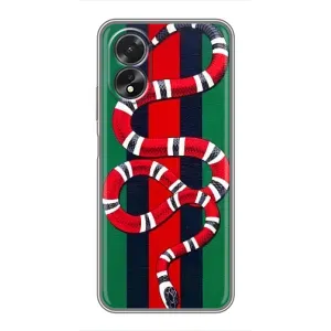 Чехол с принтом «Gucci змия» для OPPO A17