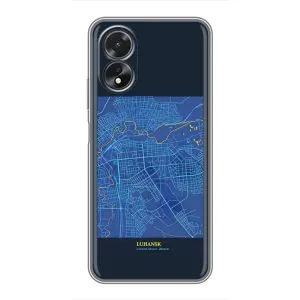 Чохол з принтом «Луганськ» для OPPO A17