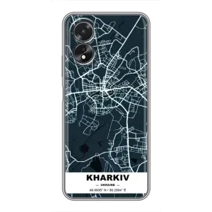 Чохол з принтом «Харків» для OPPO A17