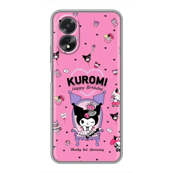 Чохол з принтом «KUROMI» для OPPO A17
