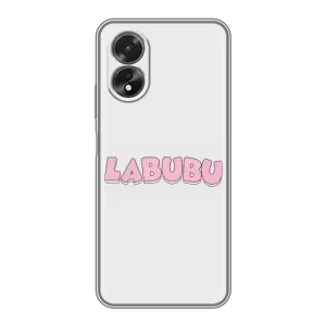 Чохол з принтом «Лого Лабубу» для OPPO A17
