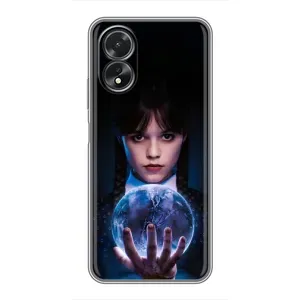 Чохол з дизайном Венздей 2 на Oppo A17 (Магічна сфера Венздей)