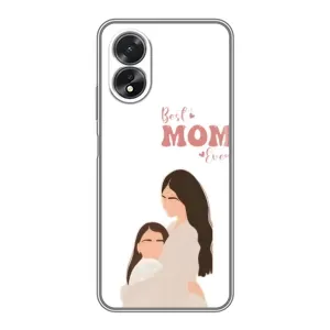 Чехол с принтом «Мама и дочка» для OPPO A17