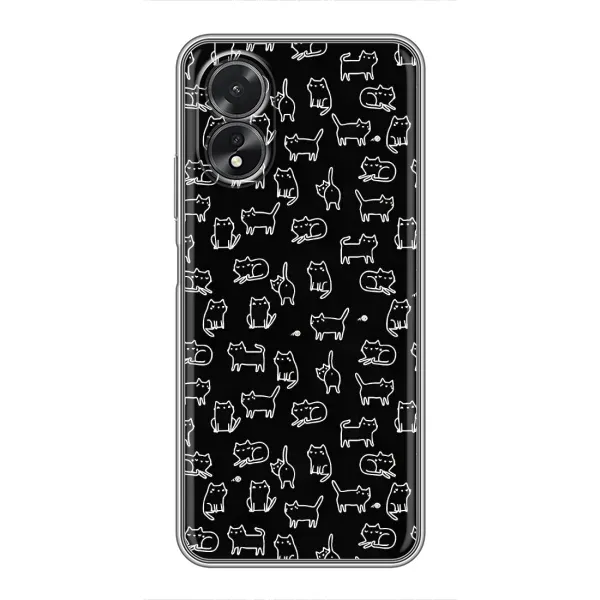 Чехол с принтом «Меленькие котики» для OPPO A17 Чехол с принтом «Меленькие котики» для OPPO A17