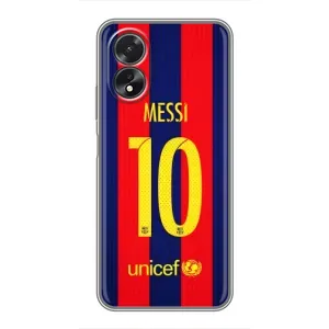 Чехол с принтом «Messi Barca 10» для OPPO A17