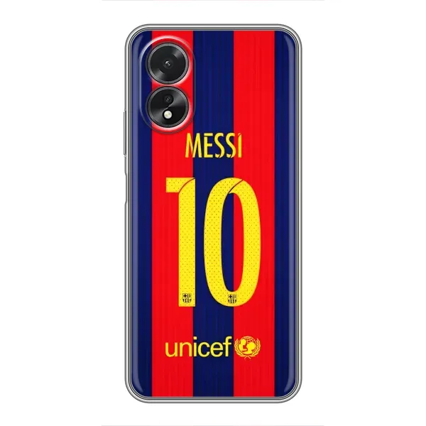 Чехол с принтом «Messi Barca 10» для OPPO A17 Чехол с принтом «Messi Barca 10» для OPPO A17