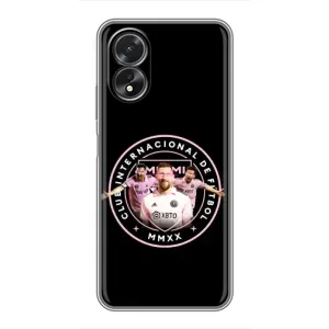 Чохол з принтом «Мессі в лого» для OPPO A17