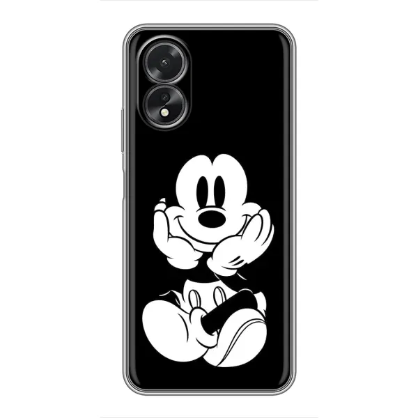 Чехол с принтом «Микки на черном» для OPPO A17 Чехол с принтом «Микки на черном» для OPPO A17