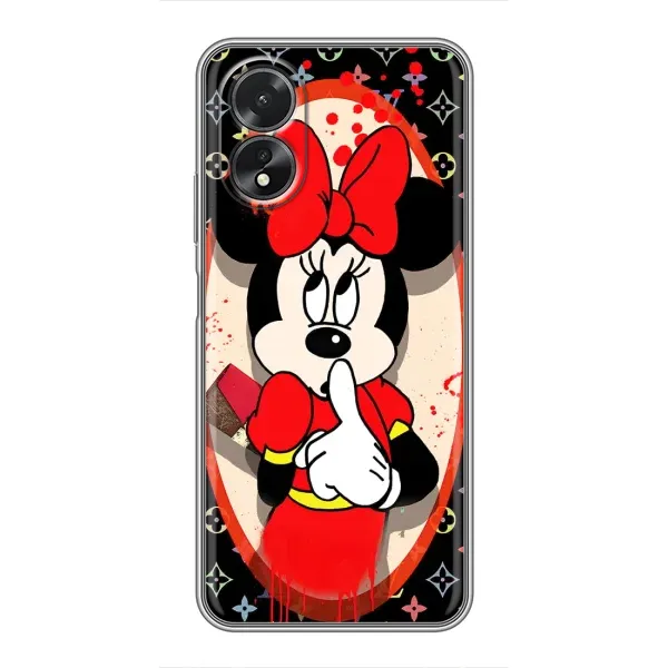 Чехол с принтом «Минни Маус ЛВ» для OPPO A17 Чехол с принтом «Минни Маус ЛВ» для OPPO A17