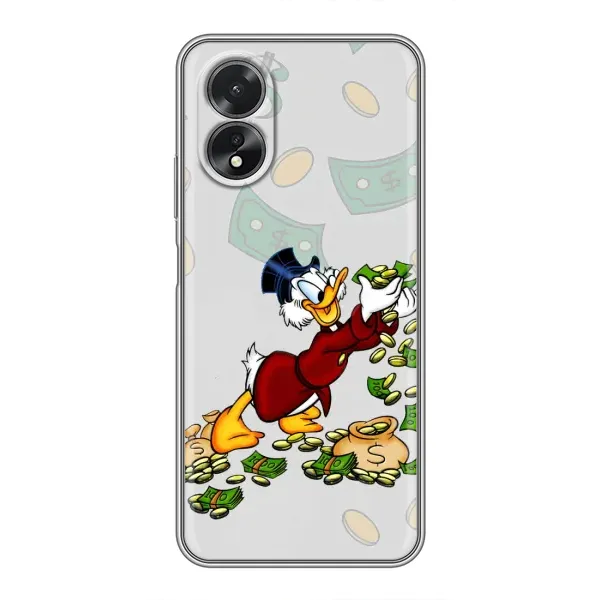 Чехол с принтом «Money» для OPPO A17