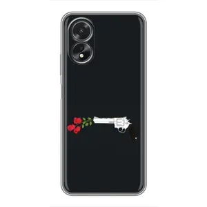 Чехлы (ART) Цветы на Oppo A17 (VPrint) (Неочікувані квіти)