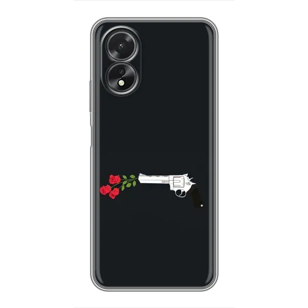 Чехол с принтом «Неожиданные цветы» для OPPO A17