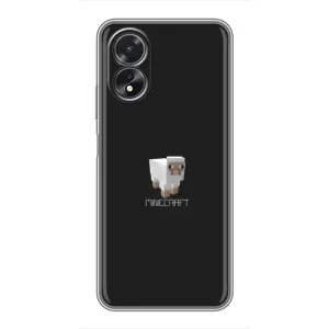 Чохол з принтом «Овечка Майнкрафт» для OPPO A17