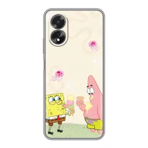 Чохол з принтом «Патрік і Боб» для OPPO A17