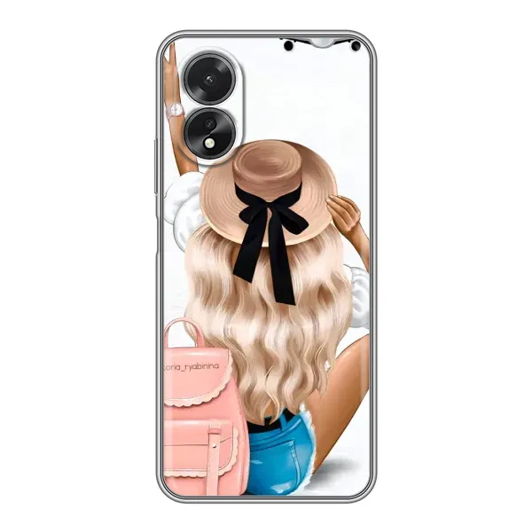 Чехол с принтом «Путешествие» для OPPO A17