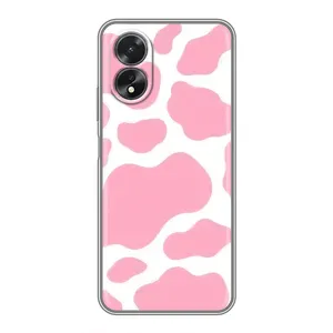 Чохол з принтом корови на OPPO A17