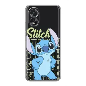 Чохол з принтом Стіч на OPPO A17 (Stitch 626)