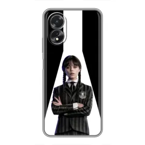 Чохли Венсдей на Oppo A17 Уенсдей (AlphaPrint) (W-Wednesday)