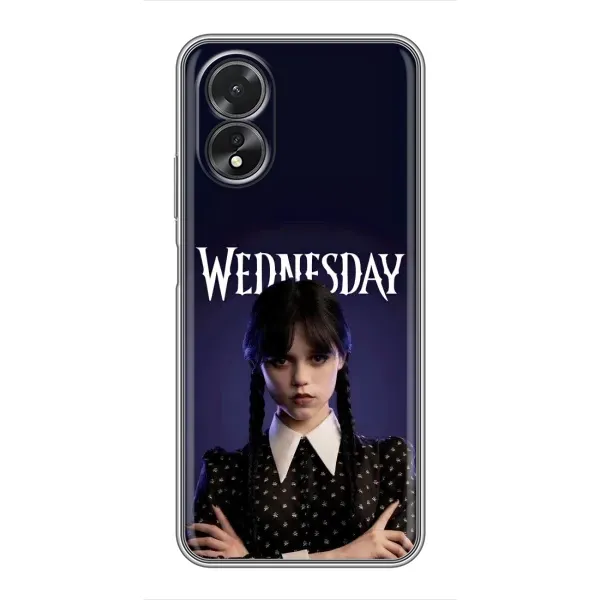 Чехол с принтом «Wednesday» для OPPO A17 Чехол с принтом «Wednesday» для OPPO A17