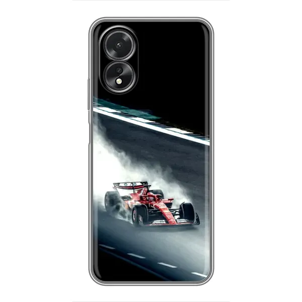 Чохол з принтом «Болід гоночний» для OPPO A18