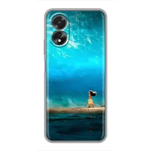 Чохол з мультфільмом Ваяна Oppo A18 (Океан Моана)