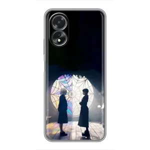 Чохли Венсдей на Oppo A18 Уенсдей (AlphaPrint) (Венздей та Інід)