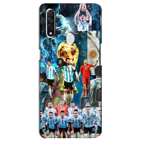 Чохол з принтом «Аргентина Мессі» для OPPO A31 Чохол з принтом «Аргентина Мессі» для OPPO A31