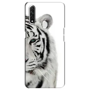 Чохли з картинкою животних Oppo A31 (Білий Тигр)