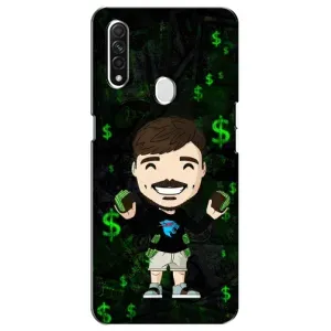 Чохол з принтом «Блогер Beast» для OPPO A31