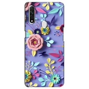 Чохли з квітами для Oppo A31 (VPrint) (Дизайн квітів)