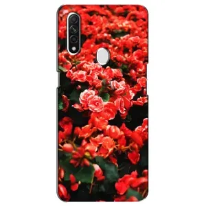 Чохли з квітами для Oppo A31 (VPrint) (Квіти червоні)