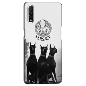 Чохол з принтом «Доберман Версаче» для OPPO A31