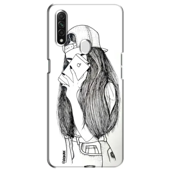 Чохол з принтом «Фото дівчини» для OPPO A31