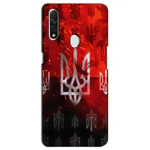 Украинские Чехлы для Oppo A31 с картинкой УПА (AlphaPrint) (ГЕРБ УПА)