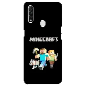 Чохол з принтом «герої Minecraft» для OPPO A31