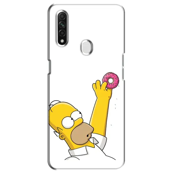 Чохол з принтом «Гомер з пончиком» для OPPO A31