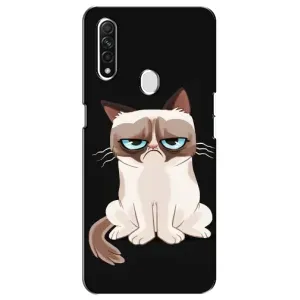 Чохол з принтом «Сумний кіт» для OPPO A31