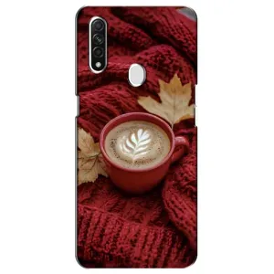Чехол с принтом «Кофе на пледе» для OPPO A31