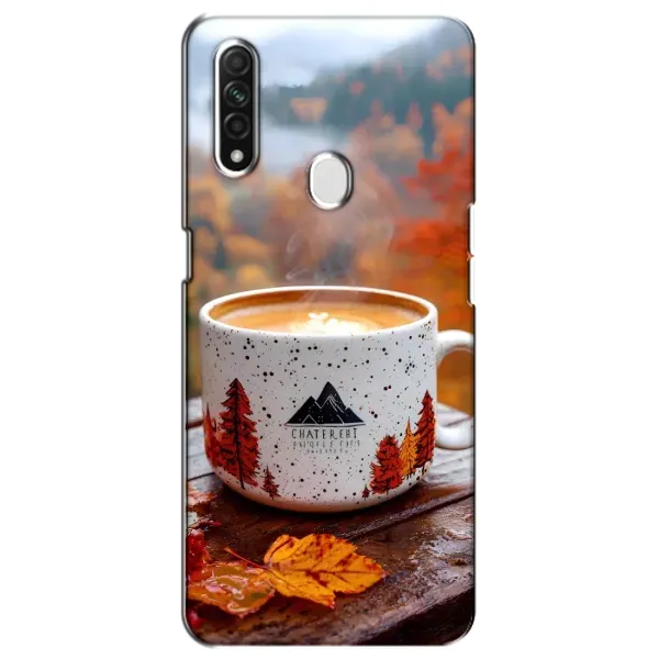 Чехол с принтом «Кофе на природе» для OPPO A31