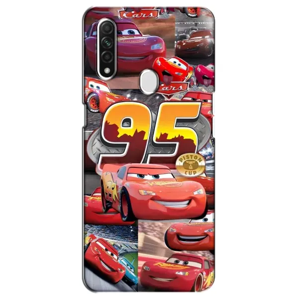 Чохол з принтом «Колаж Блискавка Маквін» для OPPO A31