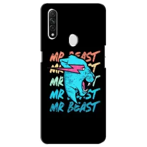 Чохол з принтом «logo Mr beast» для OPPO A31