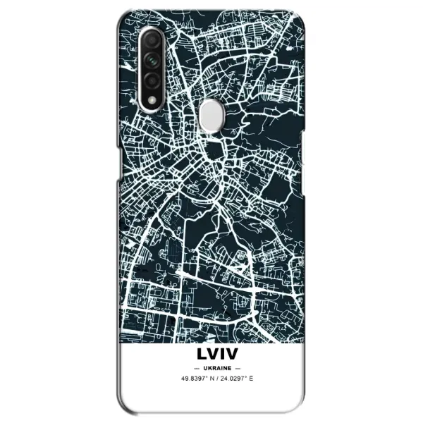 Чохол з принтом «Львів» для OPPO A31