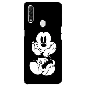 Чохол з принтом «Маус на чорному» для OPPO A31